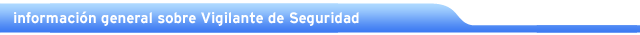 Curso de Vigilante de Seguridad
