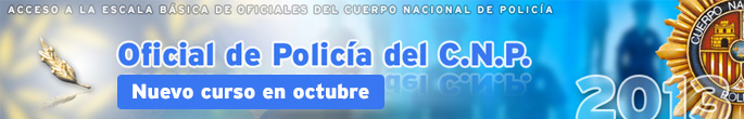 Curso de Ascenso a Oficial de Polic&iacute;a del C.N.P.