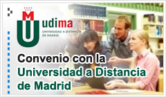 Convenio entre Academia Santa Mar&iacute;a y la Universidad a Distancia de Madrid UDIMA