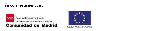 Consejer&iacute;a de Empleo y Mujer y Fondo Social Europeo