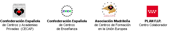 Asociaciones y organismos a los que pertenece Academia Santa Mar&iacute;a