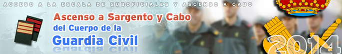 Ascenso a Sargento y Cabo de la Guardia Civil